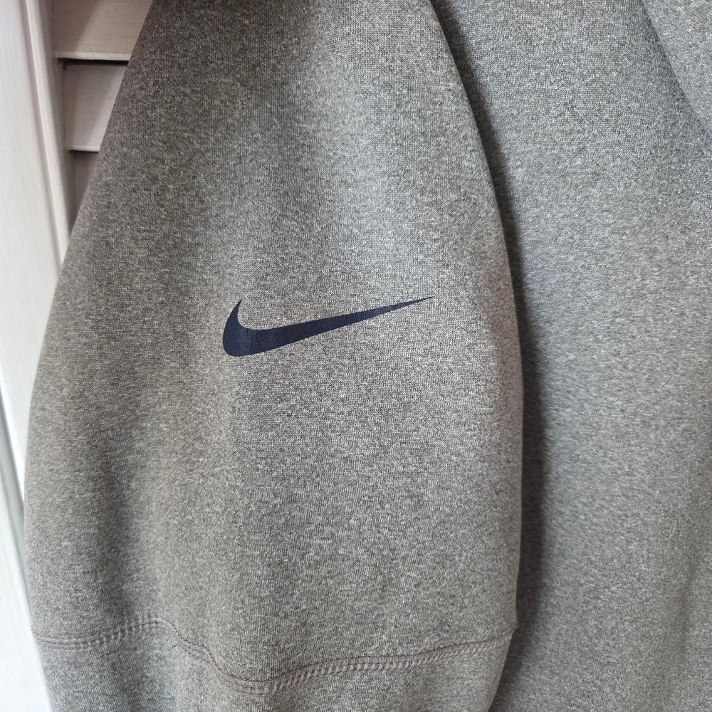Men's Nike DRI-FIT Gray New England Patriots Hoodie L - Picture 7 of 12